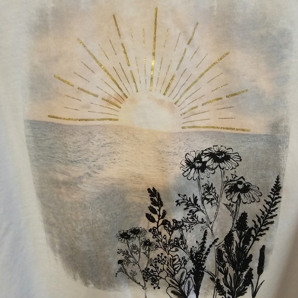 Maurices Scenic Sunrise Floral Graphic Tank Top - Picture 2 of 6